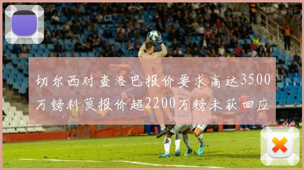 切尔西对查洛巴报价要求高达3500万镑科莫报价超2200万镑未获回应